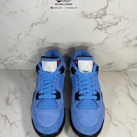 Air Jordan 4 Retro GS 'University Blue' - Picture 5 of 8